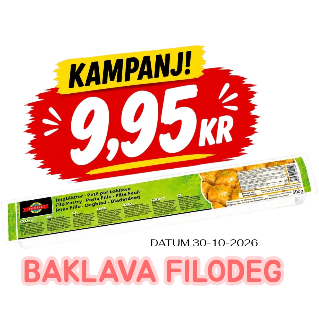 KELMENDI JUFKE BAKLAVADEG 500g