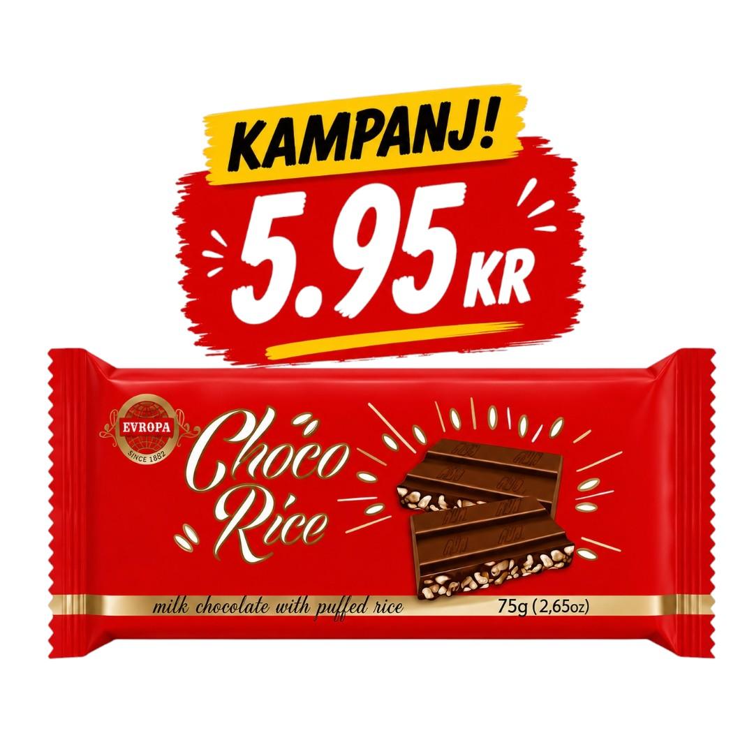 CHOCO RICE CHOKLAD 75g
