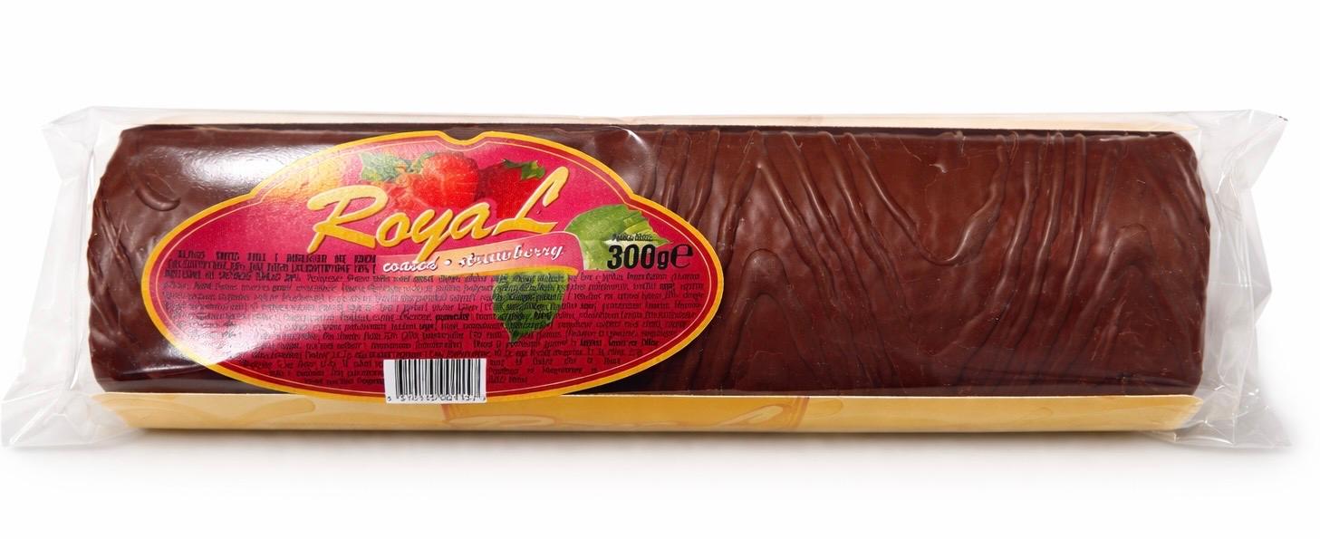 ROYAL JUMBO ROLL JORDGUBB 300g