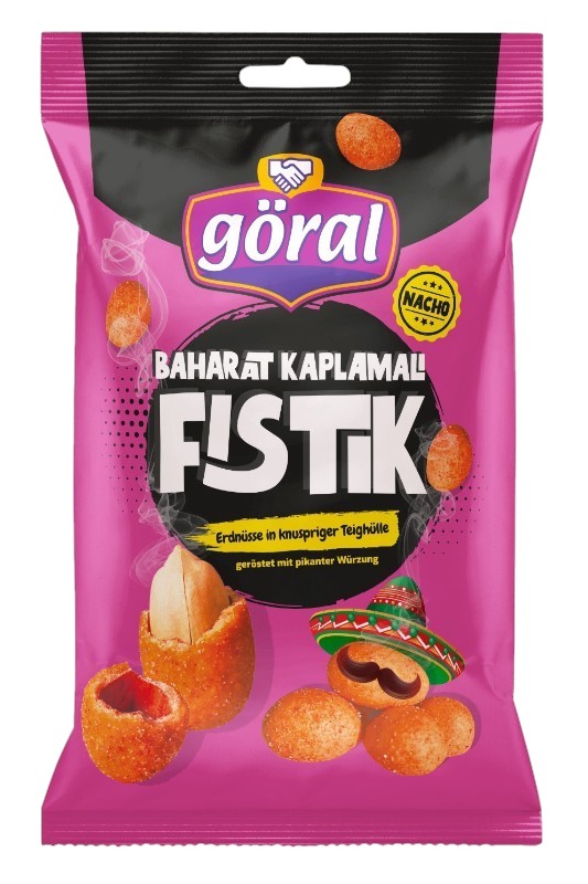 GÖRAL JORDNÖTTER NACHOS 180g