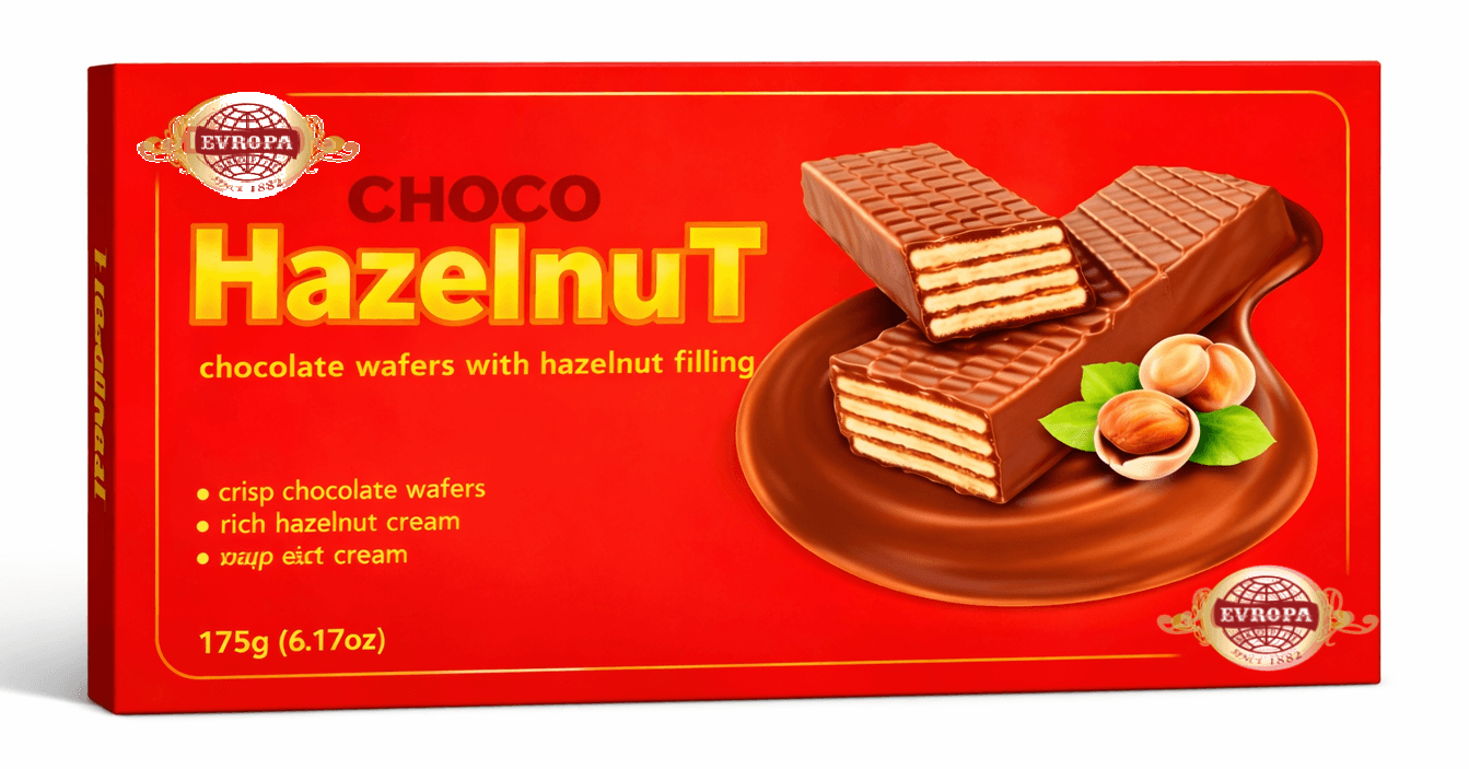 EVROPA CHOCOHASSELNÖT 300g